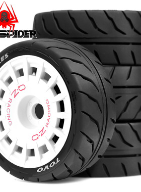 RS红蜘蛛1/10MST拉力轮胎XV02田宫TT01京商hpi樱花YOKOMO电房W217