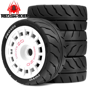 RS红蜘蛛1/10MST拉力轮胎XV02田宫TT01京商hpi樱花YOKOMO电房W217