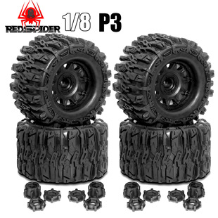 RS红蜘蛛1/8大脚车轮胎ARRMA飞神TRAXXAS雪橇TeamCorally通用W228