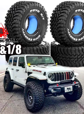 RS红蜘蛛2.2寸RC攀爬车1/71/8通用轮胎MK07易控CROSSRC美嘉欣W283