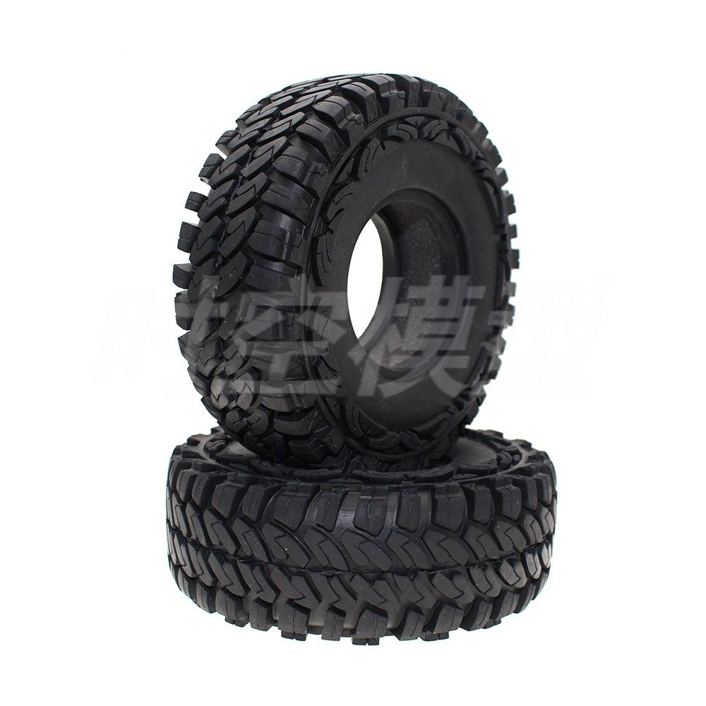 1/10仿真攀爬车 114mm 1.9寸轮胎攀爬胎皮 Axial SCX10 D90 CC01