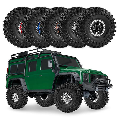 SCX10/TRX41.9寸合金攀爬轮毂