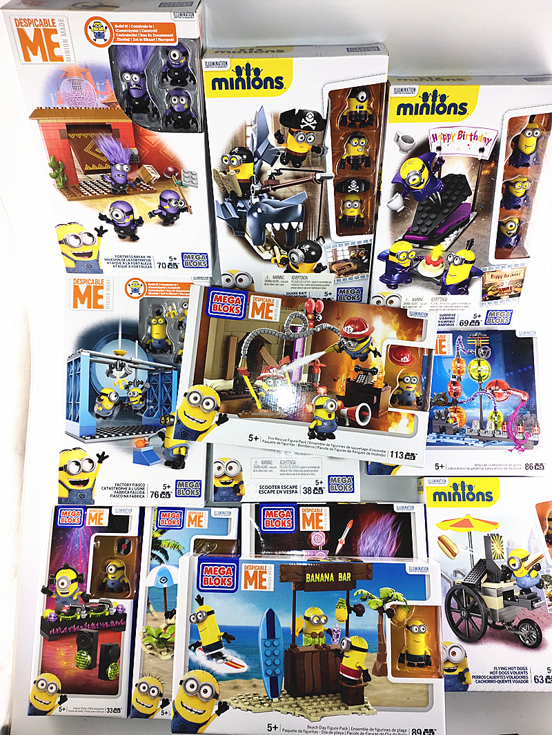 神偷奶爸积木摆件玩具公仔