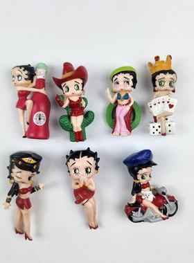 散货正版NJ Croce 复古怀旧贝蒂娃娃 摆件挂件 BETTY BOOP 公仔