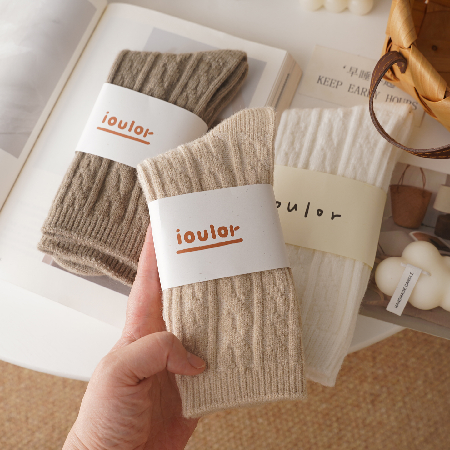 大爆款！也太暖和了吧秋冬羊毛袜