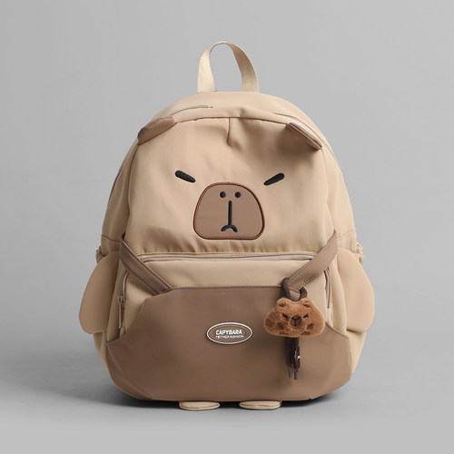 卡皮巴拉水豚日系丑萌书包