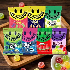 乐天韩国进口混合水果QQ糖