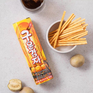 韩国进口海太碳烤薯条膨化小吃土豆条休闲零食烤薯棒办公室薯片