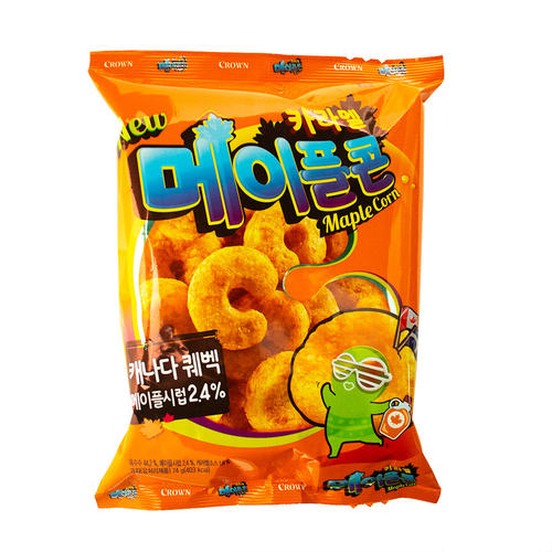 小吃膨化韩国玉米脆克丽安