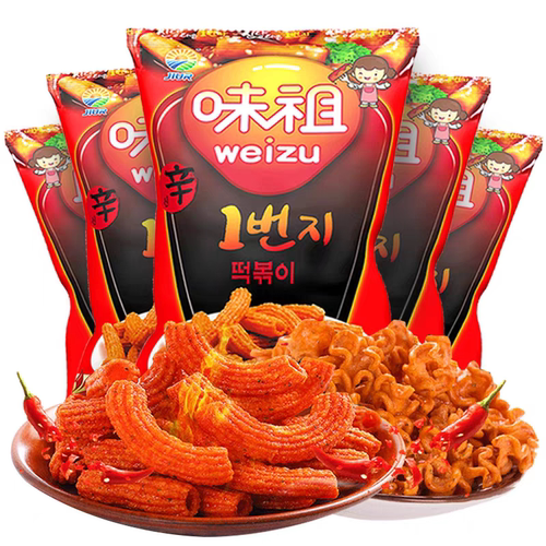 韩国打糕条九日休闲零食年糕条