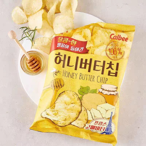 韩国原装进口海太蜂蜜薯片60g