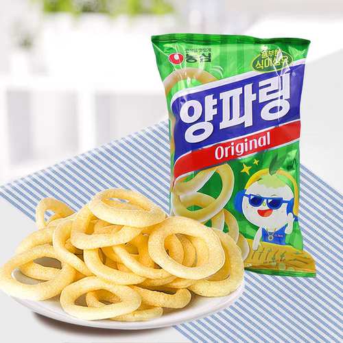 农心韩国洋葱圈办公休闲膨化零食