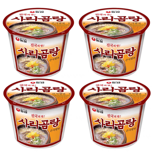 韩国农心牛骨汤大碗面111g泡面