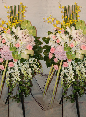 杭州鲜花店开业花篮乔迁庆典