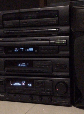 日本原装爱华Z-D3000分体组合音响，功能全好的，效果好。