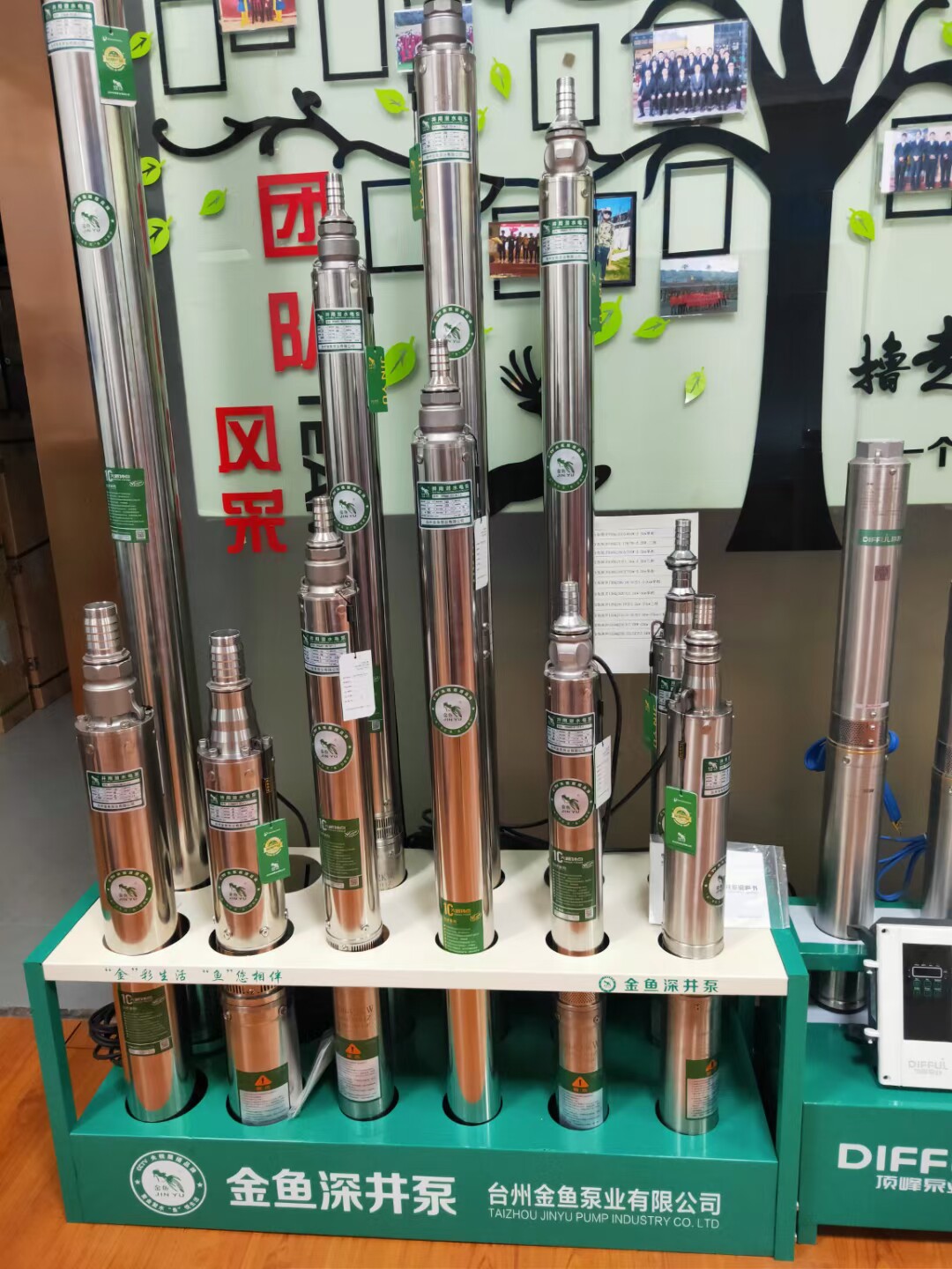金鱼380V三相大流量高扬程深井泵多级泵潜水泵农用家用大流量
