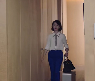 衬衫 短袖 街头白色镶边单排时尚 新款 外套 高端品质职业夏装 陈数同款