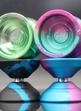 悠悠球 唯尚九尾狐GEATS9 超宽溜溜球专业花式数控比赛YOYO球金属