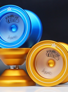 DNA KING 悠悠球 美国YYF 顶指高端竞技比赛合金 gs签名球