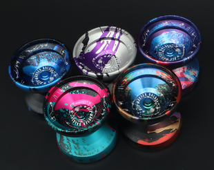 香港C3 悠悠球 银河道士三代 超宽 合金专业比赛花式 yoyo包邮