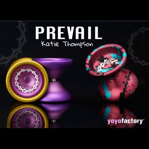 美国YYF 悠悠球 Prevail 超宽竞技1A金属 Katie签名球
