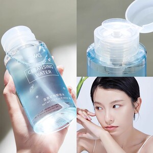 美容院装大瓶柚子卸妆水500ml深层清洁温和脸唇眼彩妆卸谢妆液