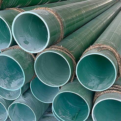 玻璃钢夹砂管道缠绕通风管道市政排污FRP缠绕地埋式玻璃钢管道