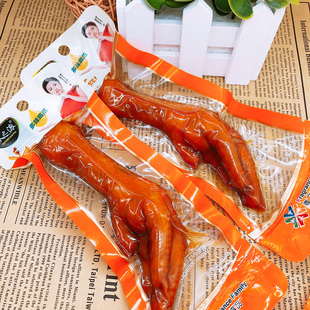 香辣虎皮鸡爪凤爪小包装 山椒鸡爪 熟食 10袋 香之派多味鸡爪46g