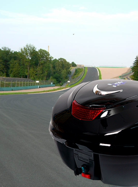 包邮瑷德乐同款摩托车尾箱后备箱 新井储物箱加厚工具箱大号黑色