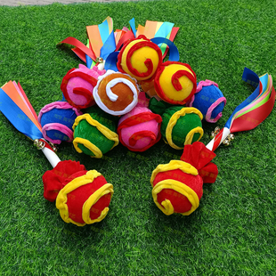 幼儿园学校运动会入场道具棒棒糖儿童早操器械舞蹈演出彩带跳跳糖