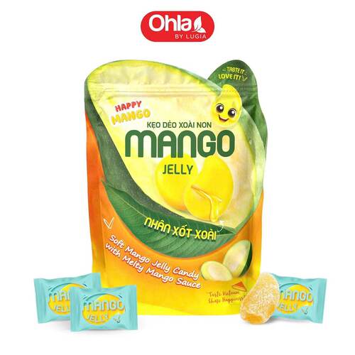 happymango水果流心芒果软糖