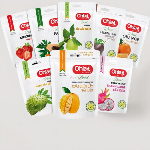 Ohla水果干芒果干果脯蜜饯100g