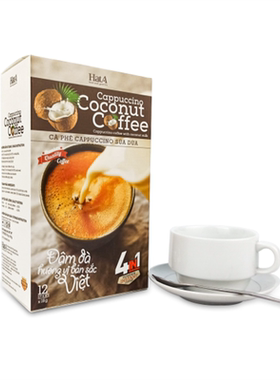 越南代购HatA3in1榛子蜂蜜速溶咖啡4in1椰奶椰子榴莲卡布奇诺咖啡