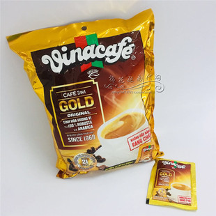 威拿三合一速溶咖啡3in1网红袋装 香浓咖啡 vinacafe金装 越南代购