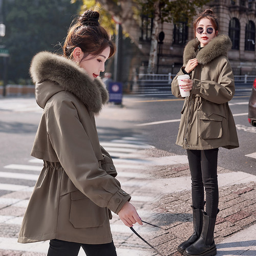 大量现货！主推25新款派克服加厚毛毛女棉服外套1C086-P195-K278