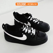 Court 定制 球鞋 月夜山茶 Nike Low 百搭女子低板鞋 Borough 白黑