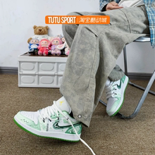 球鞋定制Nike Air Jordan 1 Low AJ1 树荫之夏涂鸦低帮板鞋男女款