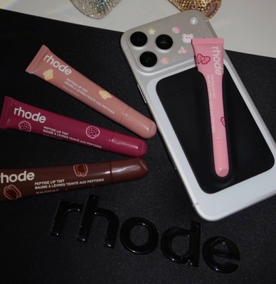 美国rhode生日限定新品rhodeskin海莉有色唇彩唇膏hailey唇蜜保湿