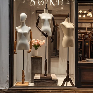 服装店模特道具女半身人台韩版女装店展示架全身人体婚纱模特架子