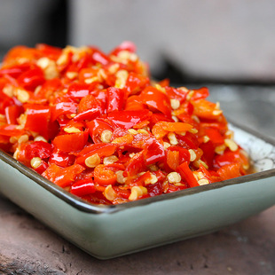 红辣椒酱550ml 泰顺特产一店 农家 自制 无添加 剂现做自然香辣