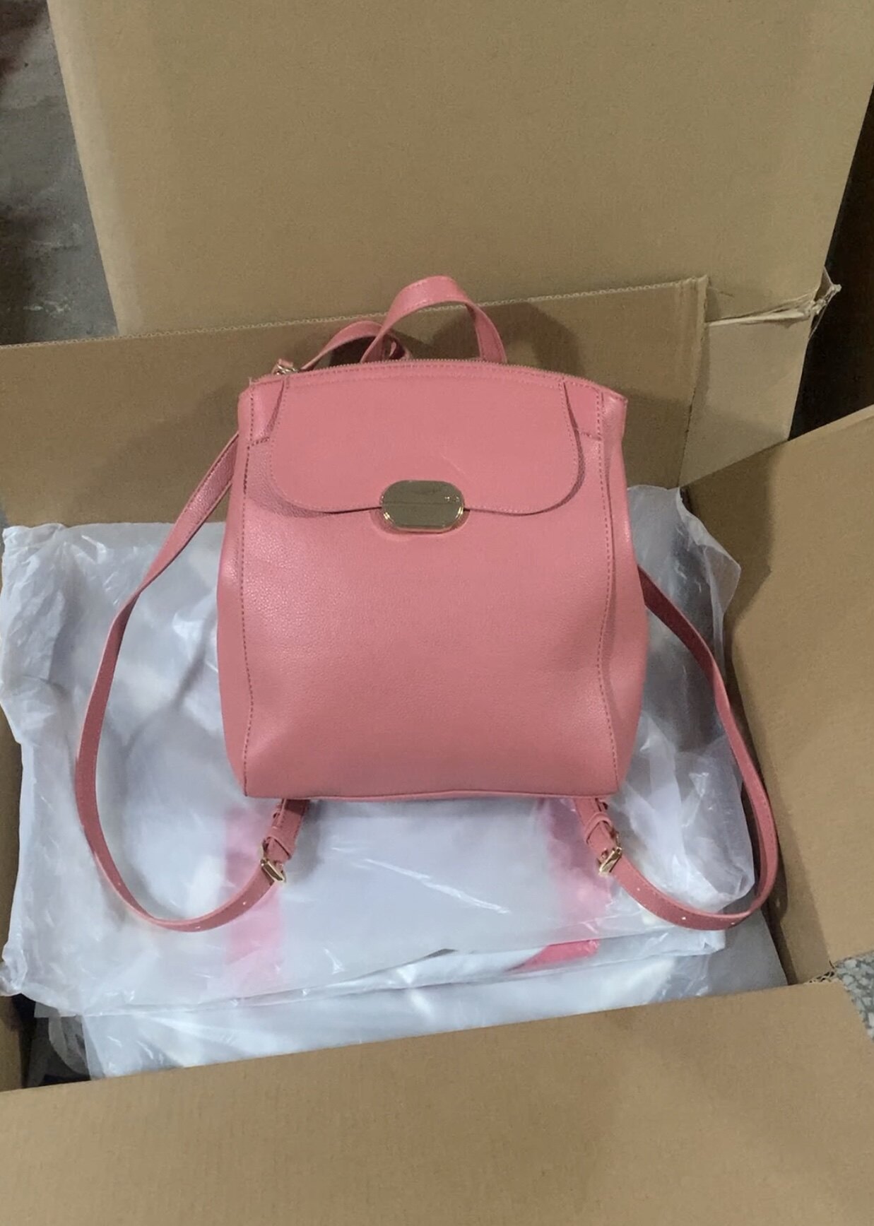 出口意大利小乌龟双肩背包女简约纯色旅行小包包休闲小背包