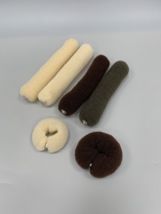 出口外单丸子头盘发器公主头包头盘发工具花苞头发圈