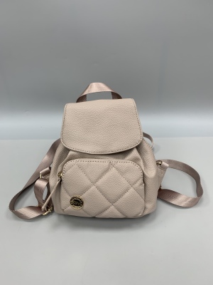 出口微瑕美国双肩包女通勤百搭休闲菱格链条迷你背包小书包