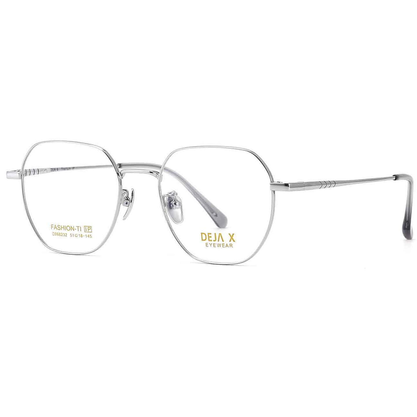 近视纯钛超轻眼镜架适合中脸51尺寸半框时尚流行男女眼镜框68232