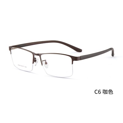 大头160mm近视镜框大脸半框男士
