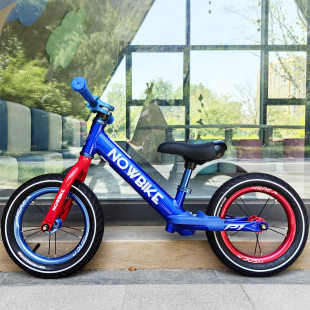 nowbike 12寸儿童平衡车滑步车超轻铝合金车架竞速泵道比赛2-6岁