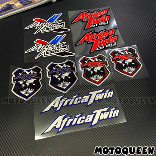 饰反光贴拉花 CRF1000贴纸XRV750装 适用CRF1100本田Africa Twin
