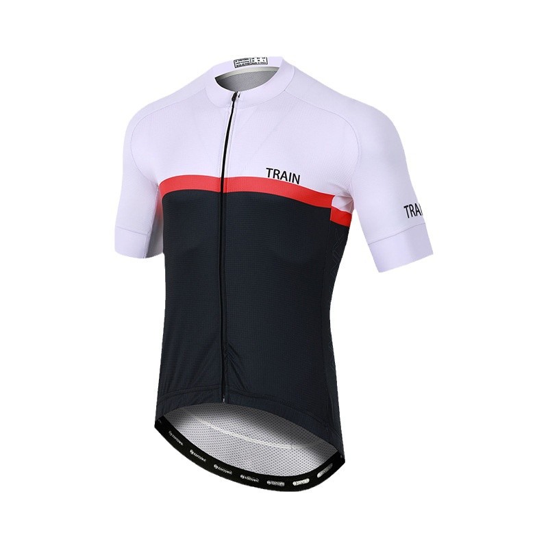 XINTOWN骑行服男夏季自行车服 新款骑行衣裤 夏季骑行服短袖上衣