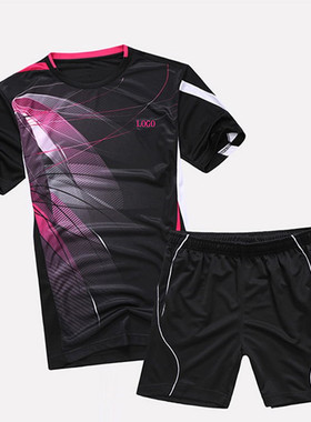 36115 新款羽毛球服 男款女款运动服短袖 球衣 上衣