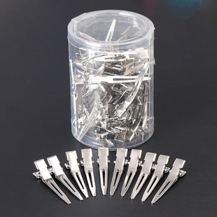 钢夹烫发夹纹理烫分区定位夹子小钢夹鸭嘴夹美发专业造型发型师用